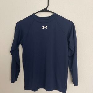 Under Armou Athletic T-shirt Long Sleeves Youth Sz M pre-owned